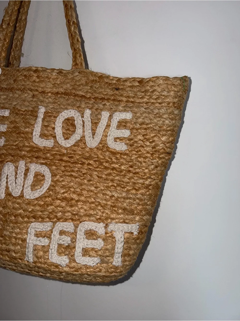 Sugarboo & Co. Large Jute Tote Bag - 